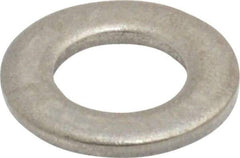 Value Collection - M5 Screw, Grade 18-8 Stainless Steel Standard Flat Washer - 5.3mm ID x 10mm OD, 1mm Thick - Industrial Tool & Supply