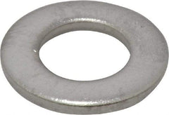 Value Collection - M10 Screw, Grade 18-8 Stainless Steel Standard Flat Washer - 10.5mm ID x 20mm OD, 2mm Thick - Industrial Tool & Supply