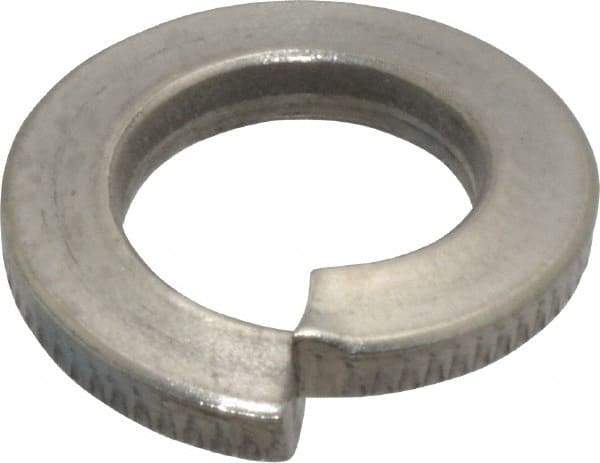 Value Collection - M8, 8.1mm ID, 2mm Thick Split Lock Washer - 18-8 Austenitic Grade A2 Stainless Steel, 8.1mm Min ID, 8.5mm Max ID, 14.8mm Max OD - Industrial Tool & Supply