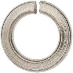 Value Collection - M14, 14.2mm ID, 3mm Thick Split Lock Washer - 18-8 Austenitic Grade A2 Stainless Steel, 14.2mm Min ID, 14.7mm Max ID, 24.1mm Max OD - Industrial Tool & Supply