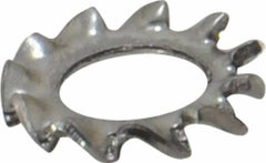 Value Collection - M5 Screw, 5.3mm ID, Stainless Steel External Tooth Lock Washer - 10mm OD, Grade 18-8 & Austenitic A2 - Industrial Tool & Supply