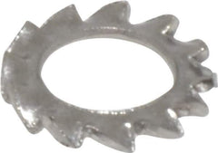 Value Collection - M6 Screw, 6.4mm ID, Stainless Steel External Tooth Lock Washer - 11mm OD, Grade 18-8 & Austenitic A2 - Industrial Tool & Supply