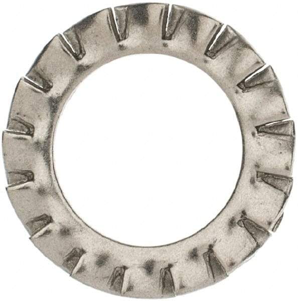 Value Collection - M12 Screw, 13mm ID, Stainless Steel External Tooth Lock Washer - 20.5mm OD, Grade 18-8 & Austenitic A2 - Industrial Tool & Supply