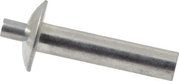 Made in USA - Brazier Head Aluminum Alloy Drive Blind Rivet - Aluminum Alloy Mandrel, 0.953" to 1" Grip, 5/8" Head Diam, 0.266" to 0.281" Hole Diam, 1.156" Length Under Head, 1/4" Body Diam - Industrial Tool & Supply