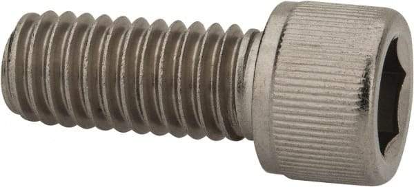 Value Collection - 7/16-14 UNC Hex Socket Drive, Socket Cap Screw - Grade 18-8 Stainless Steel, 1" Length Under Head - Industrial Tool & Supply