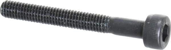 Value Collection - M3x0.50 Metric Coarse Hex Socket Drive, Socket Cap Screw - Grade 12.9 Alloy Steel, Black Oxide Finish, Partially Threaded, 25mm Length Under Head - Industrial Tool & Supply
