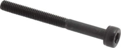 Value Collection - M3x0.50 Metric Coarse Hex Socket Drive, Socket Cap Screw - Grade 12.9 Alloy Steel, Black Oxide Finish, Partially Threaded, 30mm Length Under Head - Industrial Tool & Supply
