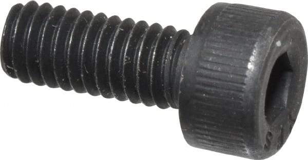 Value Collection - M4x0.70 Metric Coarse Hex Socket Drive, Socket Cap Screw - Grade 12.9 Alloy Steel, Black Oxide Finish, Fully Threaded, 10mm Length Under Head - Industrial Tool & Supply