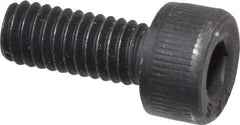 Value Collection - M4x0.70 Metric Coarse Hex Socket Drive, Socket Cap Screw - Grade 12.9 Alloy Steel, Black Oxide Finish, Fully Threaded, 10mm Length Under Head - Industrial Tool & Supply