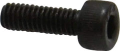 Value Collection - M4x0.70 Metric Coarse Hex Socket Drive, Socket Cap Screw - Grade 12.9 Alloy Steel, Black Oxide Finish, Fully Threaded, 12mm Length Under Head - Industrial Tool & Supply