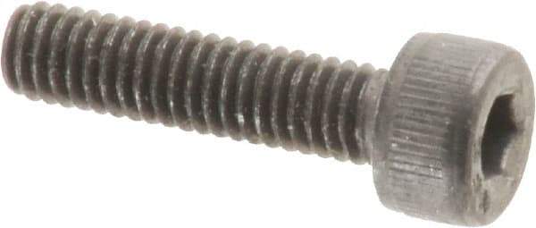 Value Collection - M4x0.70 Metric Coarse Hex Socket Drive, Socket Cap Screw - Grade 12.9 Alloy Steel, Black Oxide Finish, Fully Threaded, 16mm Length Under Head - Industrial Tool & Supply
