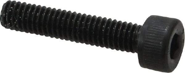 Value Collection - M4x0.70 Metric Coarse Hex Socket Drive, Socket Cap Screw - Grade 12.9 Alloy Steel, Black Oxide Finish, Fully Threaded, 20mm Length Under Head - Industrial Tool & Supply