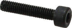 Value Collection - M4x0.70 Metric Coarse Hex Socket Drive, Socket Cap Screw - Grade 12.9 Alloy Steel, Black Oxide Finish, Fully Threaded, 20mm Length Under Head - Industrial Tool & Supply