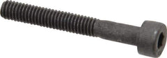 Value Collection - M4x0.70 Metric Coarse Hex Socket Drive, Socket Cap Screw - Grade 12.9 Alloy Steel, Black Oxide Finish, Partially Threaded, 30mm Length Under Head - Industrial Tool & Supply