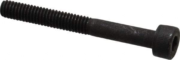 Value Collection - M4x0.70 Metric Coarse Hex Socket Drive, Socket Cap Screw - Grade 12.9 Alloy Steel, Black Oxide Finish, Partially Threaded, 35mm Length Under Head - Industrial Tool & Supply