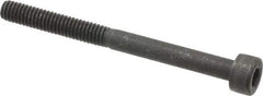 Value Collection - M4x0.70 Metric Coarse Hex Socket Drive, Socket Cap Screw - Grade 12.9 Alloy Steel, Black Oxide Finish, Partially Threaded, 45mm Length Under Head - Industrial Tool & Supply