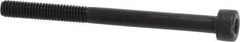 Value Collection - M4x0.70 Metric Coarse Hex Socket Drive, Socket Cap Screw - Grade 12.9 Alloy Steel, Black Oxide Finish, Partially Threaded, 50mm Length Under Head - Industrial Tool & Supply