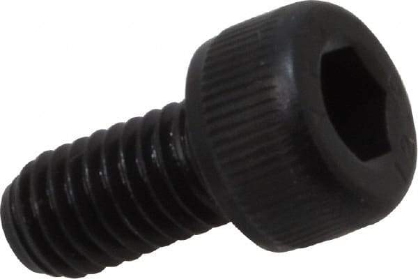 Value Collection - M5x0.80 Metric Coarse Hex Socket Drive, Socket Cap Screw - Grade 12.9 Alloy Steel, Black Oxide Finish, Fully Threaded, 10mm Length Under Head - Industrial Tool & Supply