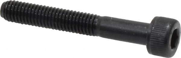 Value Collection - M5x0.80 Metric Coarse Hex Socket Drive, Socket Cap Screw - Grade 12.9 Alloy Steel, Black Oxide Finish, Partially Threaded, 35mm Length Under Head - Industrial Tool & Supply