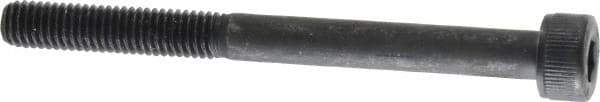 Value Collection - M5x0.80 Metric Coarse Hex Socket Drive, Socket Cap Screw - Grade 12.9 Alloy Steel, Black Oxide Finish, Partially Threaded, 55mm Length Under Head - Industrial Tool & Supply