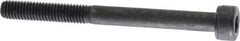 Value Collection - M5x0.80 Metric Coarse Hex Socket Drive, Socket Cap Screw - Grade 12.9 Alloy Steel, Black Oxide Finish, Partially Threaded, 55mm Length Under Head - Industrial Tool & Supply