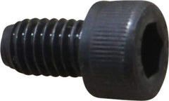 Value Collection - M6x1.00 Metric Coarse Hex Socket Drive, Socket Cap Screw - Grade 12.9 Alloy Steel, Black Oxide Finish, Fully Threaded, 10mm Length Under Head - Industrial Tool & Supply