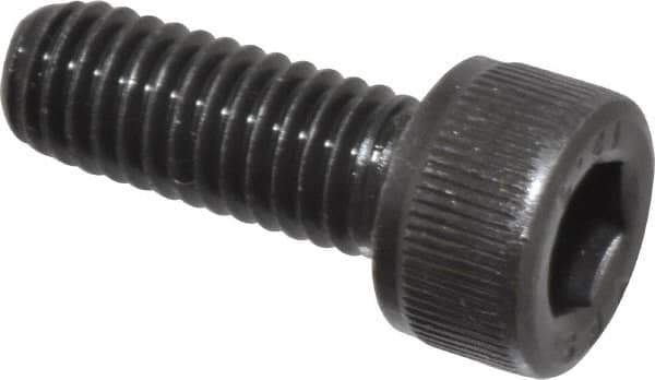 Value Collection - M6x1.00 Metric Coarse Hex Socket Drive, Socket Cap Screw - Grade 12.9 Alloy Steel, Black Oxide Finish, Fully Threaded, 16mm Length Under Head - Industrial Tool & Supply