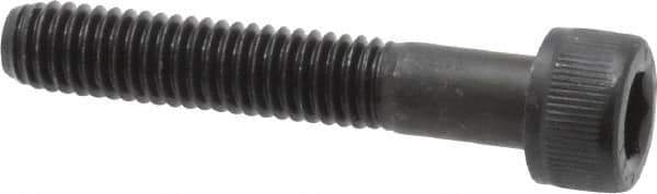 Value Collection - M6x1.00 Metric Coarse Hex Socket Drive, Socket Cap Screw - Grade 12.9 Alloy Steel, Black Oxide Finish, Partially Threaded, 35mm Length Under Head - Industrial Tool & Supply