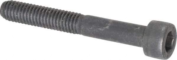 Value Collection - M6x1.00 Metric Coarse Hex Socket Drive, Socket Cap Screw - Grade 12.9 Alloy Steel, Black Oxide Finish, Partially Threaded, 45mm Length Under Head - Industrial Tool & Supply
