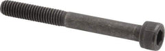Value Collection - M6x1.00 Metric Coarse Hex Socket Drive, Socket Cap Screw - Grade 12.9 Alloy Steel, Black Oxide Finish, Partially Threaded, 55mm Length Under Head - Industrial Tool & Supply