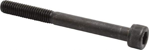 Value Collection - M6x1.00 Metric Coarse Hex Socket Drive, Socket Cap Screw - Grade 12.9 Alloy Steel, Black Oxide Finish, Partially Threaded, 60mm Length Under Head - Industrial Tool & Supply