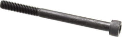 Value Collection - M6x1.00 Metric Coarse Hex Socket Drive, Socket Cap Screw - Grade 12.9 Alloy Steel, Black Oxide Finish, Partially Threaded, 70mm Length Under Head - Industrial Tool & Supply