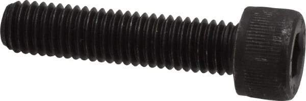 Value Collection - M8x1.25 Metric Coarse Hex Socket Drive, Socket Cap Screw - Grade 12.9 Alloy Steel, Black Oxide Finish, Fully Threaded, 35mm Length Under Head - Industrial Tool & Supply