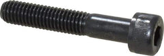 Value Collection - M8x1.25 Metric Coarse Hex Socket Drive, Socket Cap Screw - Grade 12.9 Alloy Steel, Black Oxide Finish, Partially Threaded, 45mm Length Under Head - Industrial Tool & Supply
