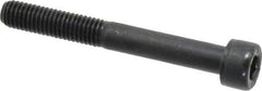 Value Collection - M8x1.25 Metric Coarse Hex Socket Drive, Socket Cap Screw - Grade 12.9 Alloy Steel, Black Oxide Finish, Partially Threaded, 65mm Length Under Head - Industrial Tool & Supply