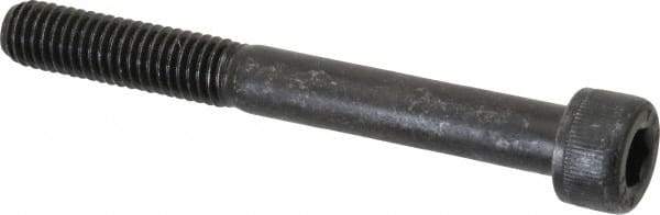 Value Collection - M8x1.25 Metric Coarse Hex Socket Drive, Socket Cap Screw - Grade 12.9 Alloy Steel, Black Oxide Finish, Partially Threaded, 70mm Length Under Head - Industrial Tool & Supply