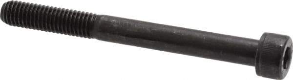 Value Collection - M8x1.25 Metric Coarse Hex Socket Drive, Socket Cap Screw - Grade 12.9 Alloy Steel, Black Oxide Finish, Partially Threaded, 80mm Length Under Head - Industrial Tool & Supply