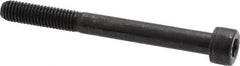 Value Collection - M8x1.25 Metric Coarse Hex Socket Drive, Socket Cap Screw - Grade 12.9 Alloy Steel, Black Oxide Finish, Partially Threaded, 80mm Length Under Head - Industrial Tool & Supply