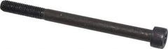 Value Collection - M8x1.25 Metric Coarse Hex Socket Drive, Socket Cap Screw - Grade 12.9 Alloy Steel, Black Oxide Finish, Partially Threaded, 100mm Length Under Head - Industrial Tool & Supply