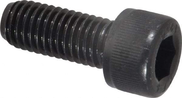 Value Collection - M10x1.50 Metric Coarse Hex Socket Drive, Socket Cap Screw - Grade 12.9 Alloy Steel, Black Oxide Finish, Fully Threaded, 25mm Length Under Head - Industrial Tool & Supply