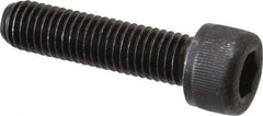 Value Collection - M10x1.50 Metric Coarse Hex Socket Drive, Socket Cap Screw - Grade 12.9 Alloy Steel, Black Oxide Finish, Fully Threaded, 40mm Length Under Head - Industrial Tool & Supply