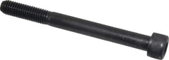 Value Collection - M10x1.50 Metric Coarse Hex Socket Drive, Socket Cap Screw - Grade 12.9 Alloy Steel, Black Oxide Finish, Partially Threaded, 100mm Length Under Head - Industrial Tool & Supply