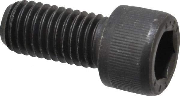Value Collection - M12x1.75 Metric Coarse Hex Socket Drive, Socket Cap Screw - Grade 12.9 Alloy Steel, Black Oxide Finish, Fully Threaded, 25mm Length Under Head - Industrial Tool & Supply