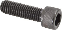 Value Collection - M12x1.75 Metric Coarse Hex Socket Drive, Socket Cap Screw - Grade 12.9 Alloy Steel, Black Oxide Finish, Fully Threaded, 40mm Length Under Head - Industrial Tool & Supply