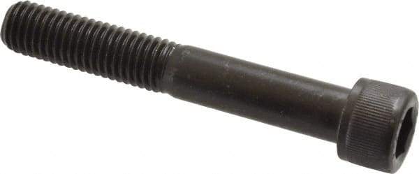 Value Collection - M12x1.75 Metric Coarse Hex Socket Drive, Socket Cap Screw - Grade 12.9 Alloy Steel, Black Oxide Finish, Partially Threaded, 80mm Length Under Head - Industrial Tool & Supply