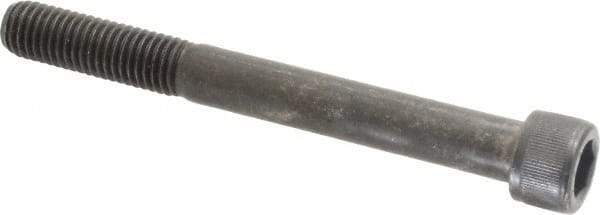 Value Collection - M12x1.75 Metric Coarse Hex Socket Drive, Socket Cap Screw - Grade 12.9 Alloy Steel, Black Oxide Finish, Partially Threaded, 110mm Length Under Head - Industrial Tool & Supply