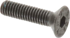 Value Collection - M3x0.50 Metric Coarse Hex Socket Drive, 90° Flat Screw - Grade 12.9 Alloy Steel, Black Oxide Finish, Fully Threaded, 12mm OAL - Industrial Tool & Supply