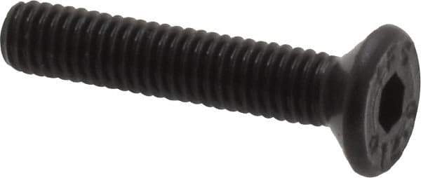 Value Collection - M3x0.50 Metric Coarse Hex Socket Drive, 90° Flat Screw - Grade 12.9 Alloy Steel, Black Oxide Finish, Fully Threaded, 16mm OAL - Industrial Tool & Supply