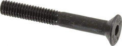 Value Collection - M4x0.70 Metric Coarse Hex Socket Drive, 90° Flat Screw - Grade 12.9 Alloy Steel, Black Oxide Finish, Partially Threaded, 30mm OAL - Industrial Tool & Supply