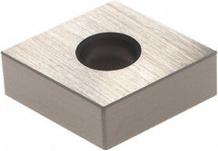 Iscar - CNGA431 Grade IN22 Ceramic Turning Insert - 80° Diamond, 1/2" Inscr Circle, 3/16" Thick, 1/64" Corner Radius - Industrial Tool & Supply